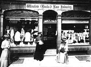 The Winslow (Bucks) Lace Industry depot at Folkestone